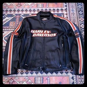 Harley Davidson Leather Motorcycle Jacket